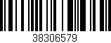 Código de barras (EAN, GTIN, SKU, ISBN): '38306579'