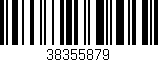 Código de barras (EAN, GTIN, SKU, ISBN): '38355879'