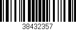 Código de barras (EAN, GTIN, SKU, ISBN): '38432357'
