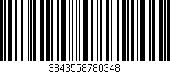 Código de barras (EAN, GTIN, SKU, ISBN): '3843558780348'