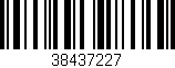 Código de barras (EAN, GTIN, SKU, ISBN): '38437227'