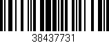 Código de barras (EAN, GTIN, SKU, ISBN): '38437731'