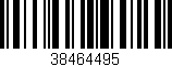 Código de barras (EAN, GTIN, SKU, ISBN): '38464495'