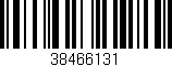 Código de barras (EAN, GTIN, SKU, ISBN): '38466131'