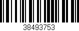 Código de barras (EAN, GTIN, SKU, ISBN): '38493753'