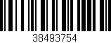 Código de barras (EAN, GTIN, SKU, ISBN): '38493754'