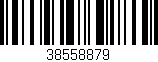 Código de barras (EAN, GTIN, SKU, ISBN): '38558879'