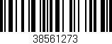 Código de barras (EAN, GTIN, SKU, ISBN): '38561273'