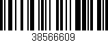 Código de barras (EAN, GTIN, SKU, ISBN): '38566609'