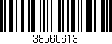Código de barras (EAN, GTIN, SKU, ISBN): '38566613'