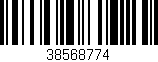 Código de barras (EAN, GTIN, SKU, ISBN): '38568774'