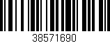 Código de barras (EAN, GTIN, SKU, ISBN): '38571690'