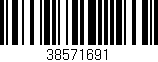 Código de barras (EAN, GTIN, SKU, ISBN): '38571691'