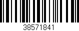 Código de barras (EAN, GTIN, SKU, ISBN): '38571841'