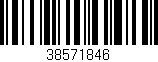 Código de barras (EAN, GTIN, SKU, ISBN): '38571846'