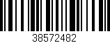 Código de barras (EAN, GTIN, SKU, ISBN): '38572482'