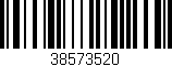 Código de barras (EAN, GTIN, SKU, ISBN): '38573520'
