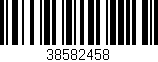 Código de barras (EAN, GTIN, SKU, ISBN): '38582458'