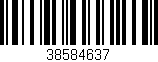 Código de barras (EAN, GTIN, SKU, ISBN): '38584637'