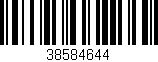 Código de barras (EAN, GTIN, SKU, ISBN): '38584644'