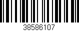 Código de barras (EAN, GTIN, SKU, ISBN): '38586107'