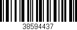Código de barras (EAN, GTIN, SKU, ISBN): '38594437'
