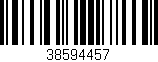Código de barras (EAN, GTIN, SKU, ISBN): '38594457'