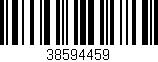Código de barras (EAN, GTIN, SKU, ISBN): '38594459'