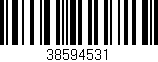 Código de barras (EAN, GTIN, SKU, ISBN): '38594531'