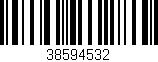 Código de barras (EAN, GTIN, SKU, ISBN): '38594532'