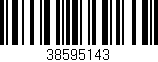 Código de barras (EAN, GTIN, SKU, ISBN): '38595143'