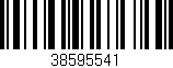 Código de barras (EAN, GTIN, SKU, ISBN): '38595541'