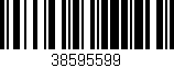 Código de barras (EAN, GTIN, SKU, ISBN): '38595599'