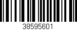 Código de barras (EAN, GTIN, SKU, ISBN): '38595601'