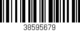 Código de barras (EAN, GTIN, SKU, ISBN): '38595679'