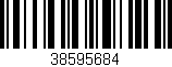 Código de barras (EAN, GTIN, SKU, ISBN): '38595684'