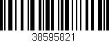 Código de barras (EAN, GTIN, SKU, ISBN): '38595821'