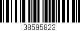 Código de barras (EAN, GTIN, SKU, ISBN): '38595823'