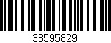 Código de barras (EAN, GTIN, SKU, ISBN): '38595829'