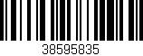 Código de barras (EAN, GTIN, SKU, ISBN): '38595835'