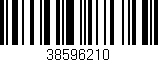 Código de barras (EAN, GTIN, SKU, ISBN): '38596210'