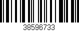Código de barras (EAN, GTIN, SKU, ISBN): '38596733'