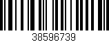 Código de barras (EAN, GTIN, SKU, ISBN): '38596739'
