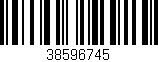 Código de barras (EAN, GTIN, SKU, ISBN): '38596745'