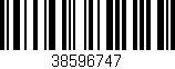 Código de barras (EAN, GTIN, SKU, ISBN): '38596747'