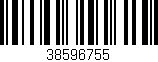 Código de barras (EAN, GTIN, SKU, ISBN): '38596755'