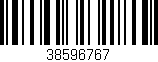 Código de barras (EAN, GTIN, SKU, ISBN): '38596767'