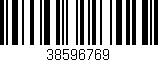 Código de barras (EAN, GTIN, SKU, ISBN): '38596769'