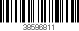 Código de barras (EAN, GTIN, SKU, ISBN): '38596811'