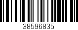 Código de barras (EAN, GTIN, SKU, ISBN): '38596835'